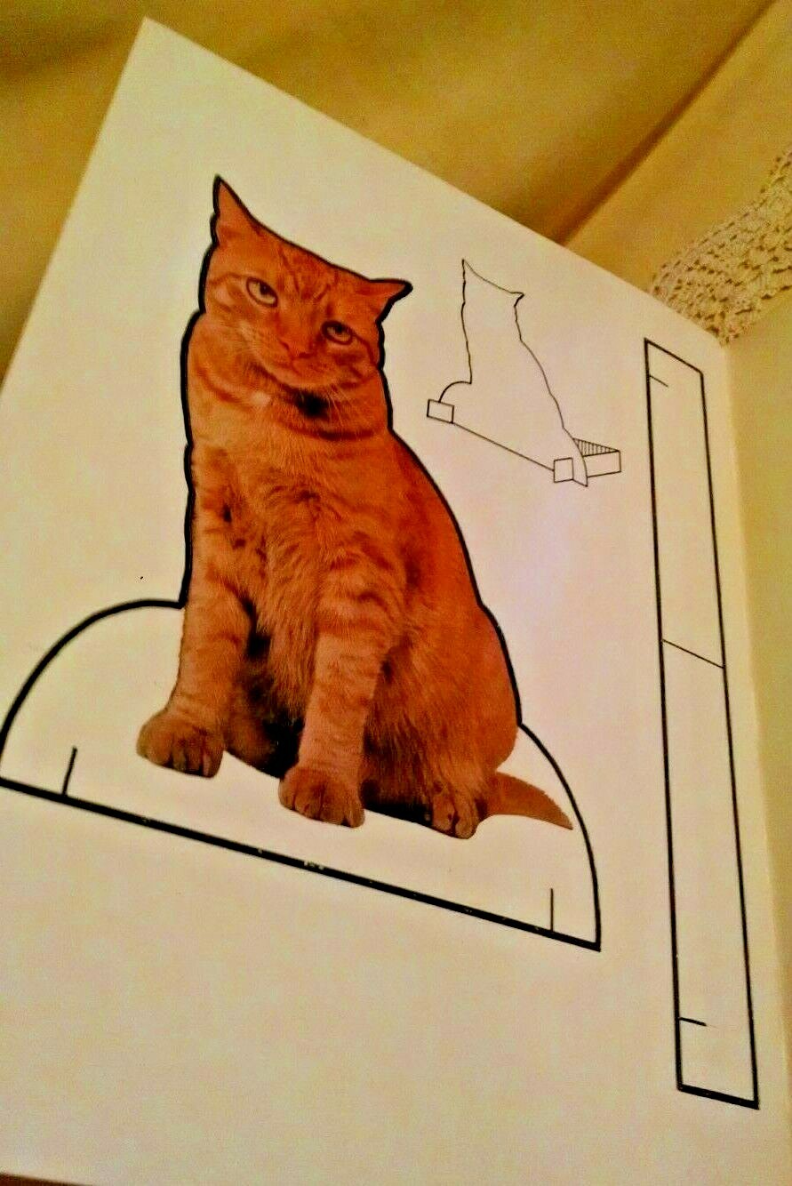 CAT'S CLOSET KITTY CUT UPS CUT OUT WARDROBE BROWN DAVID ELDER FIRESIDE 1982. Без бренда - фотография #8