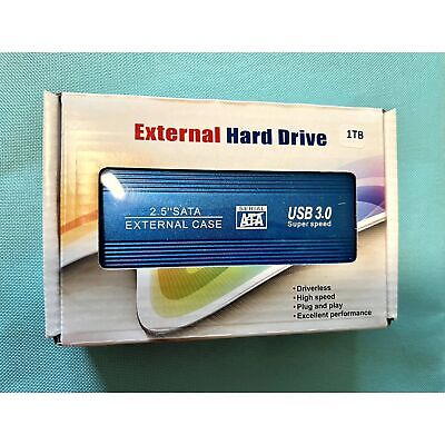 External Hard Drive USB/1 TB (NEW) Unknown - фотография #3