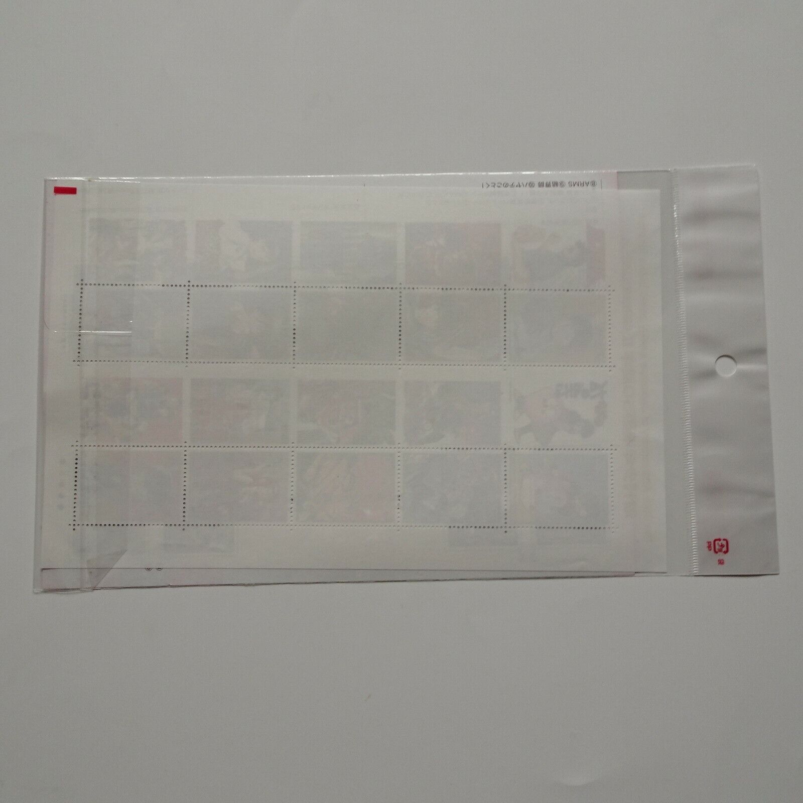 Shonen Jump Magazine 50th Stamp Sheet +Flyer 2009.5.22 in Japan post plastic bag Без бренда - фотография #3