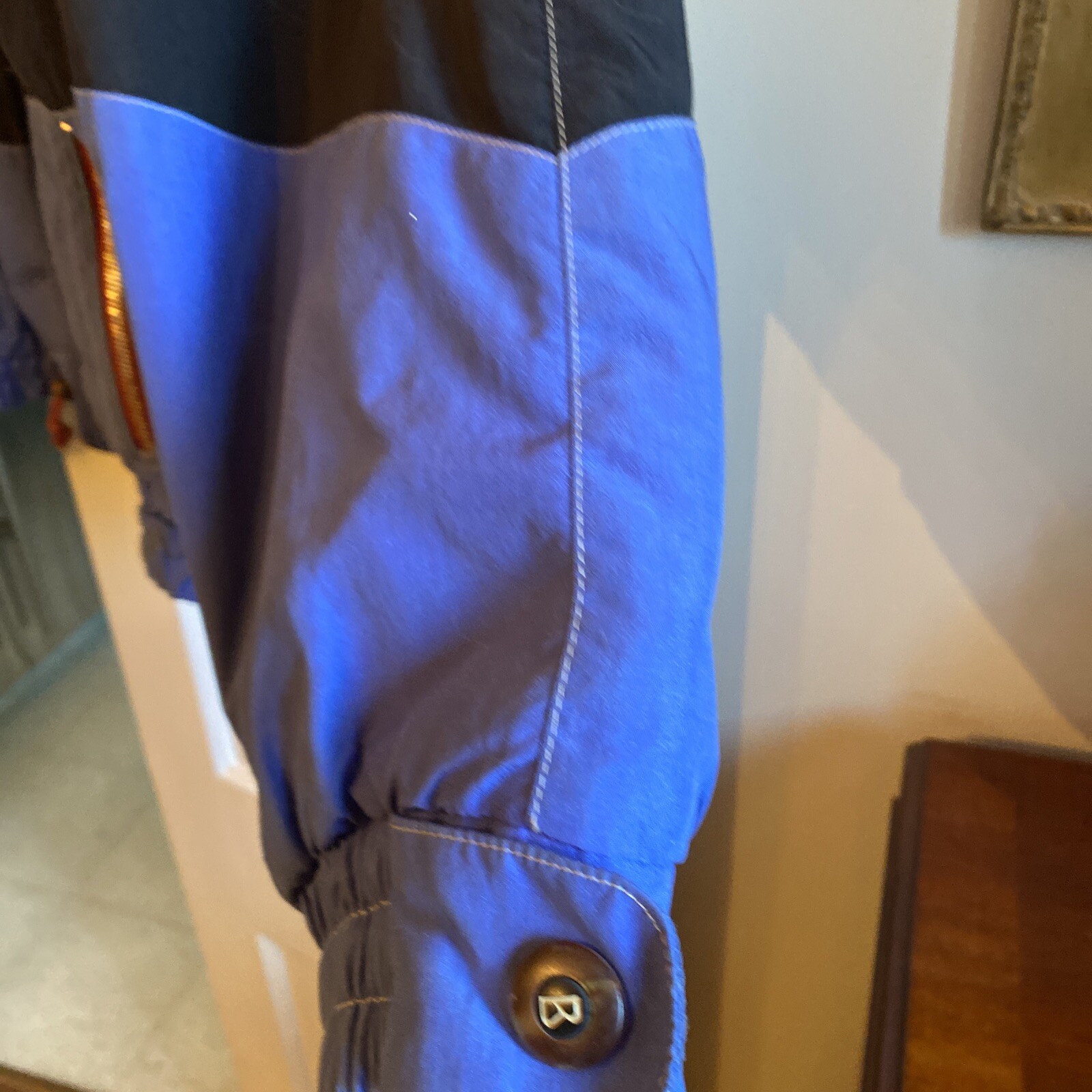 Bogner Mens Ski Jacket Rust Blue and Black size 40 Bogner - фотография #4