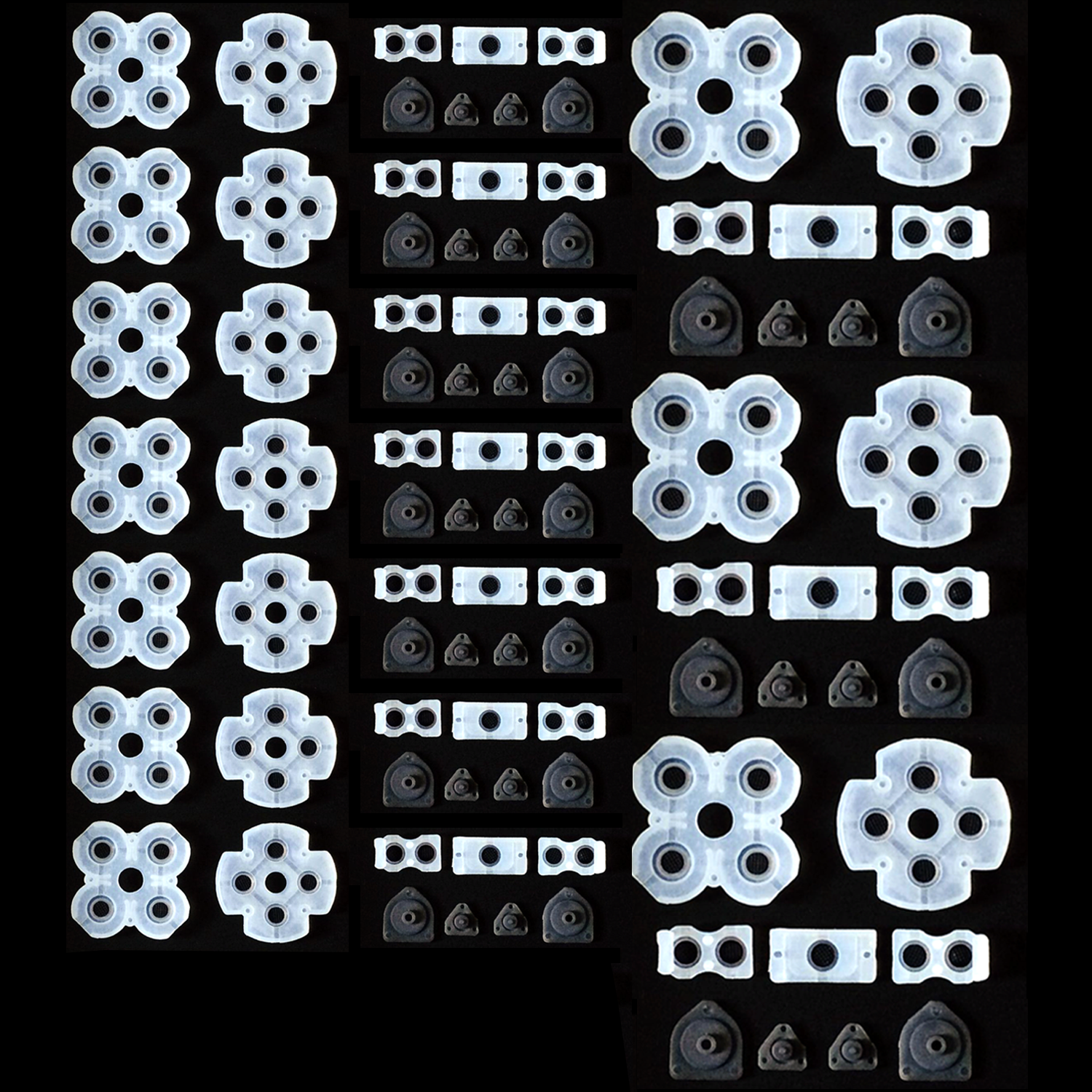 10 Set Replacement Conductive Silicone Rubber Pads for PS4 Controller Unbranded Does Not Apply