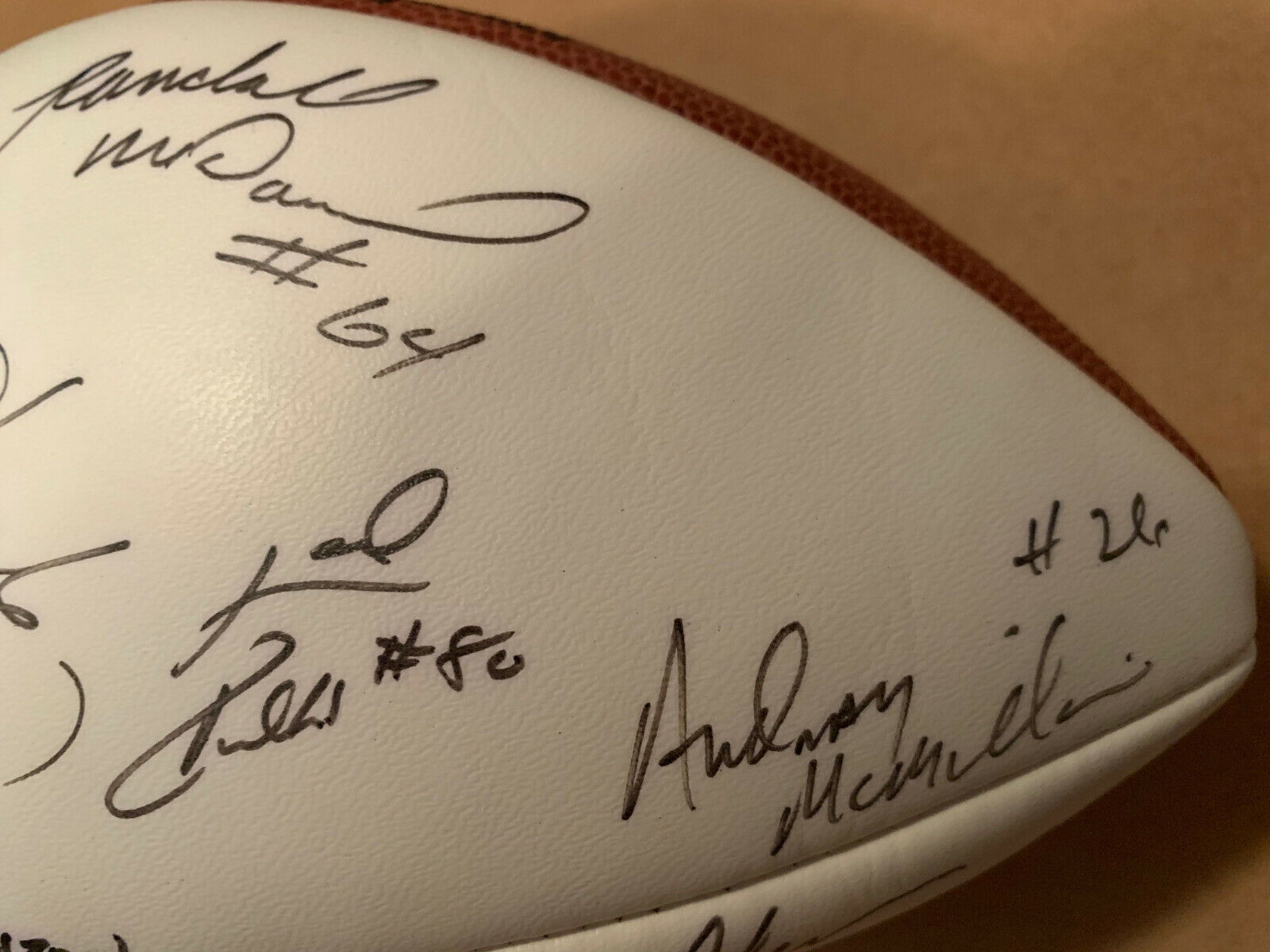 NFL Football Signed by 19(5 HOF) '93 NFLPA Awards Banquet+16 Action Packed Cards Без бренда - фотография #5