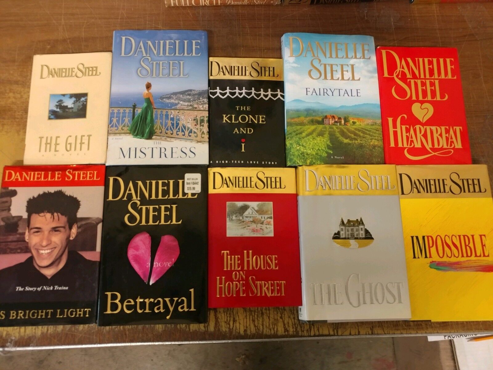 Lot of 10 Danielle Steel Romance Set Popular Series Hardcover HCDJ HB Books MIX Без бренда - фотография #5