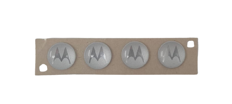 4 Lot Sticker Logo M For Motorola C139 Original Inside Label Round Replacement Motorola Logo C139