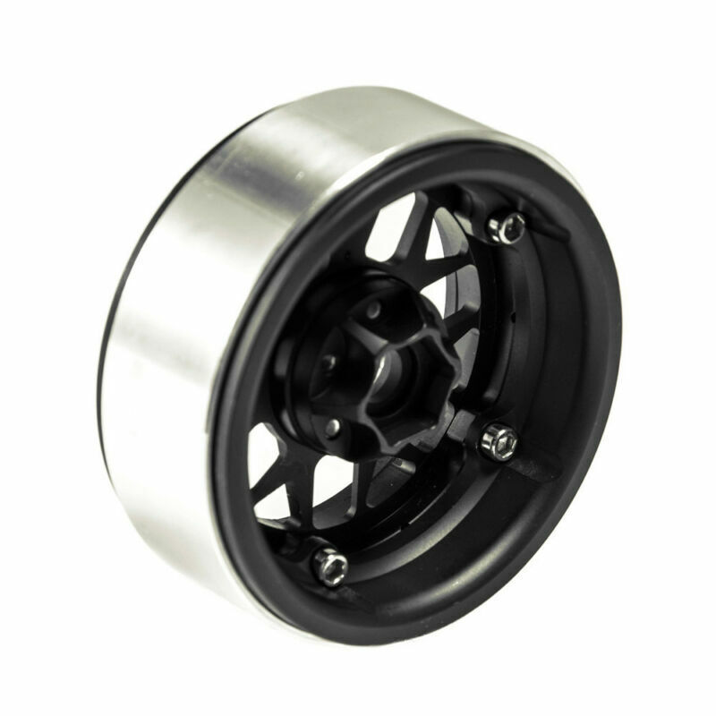2.2'' Metal Beadlock Wheel Rims For Wraith TRX4 RC4WD D90 YETI RR10 RC Crawler AXSPEED Does not apply - фотография #6