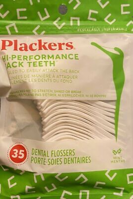 5 Pack RIGHT ANGLE Flosser Plackers Dental Floss Picks 175 ct Placker 2020 - фотография #2