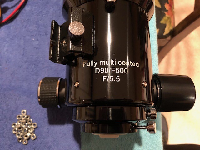 Long Perng 90-mm Achromat Doublet Refractor w/2-in Crayford focuser (lot of 6) Long Perng S500M-C - фотография #5