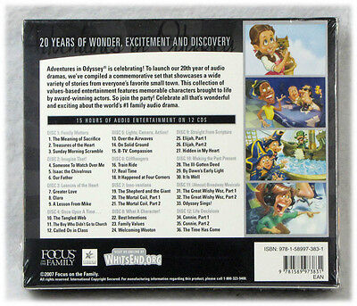 NEW The Platinum Collection 36 Episodes 12 CD Adventures in Odyssey Audio Set   Без бренда - фотография #2