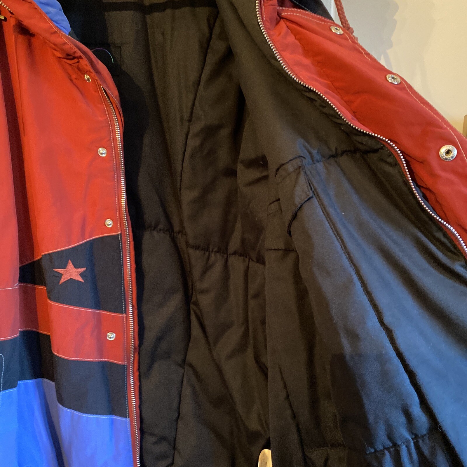 Bogner Mens Ski Jacket Rust Blue and Black size 40 Bogner - фотография #9