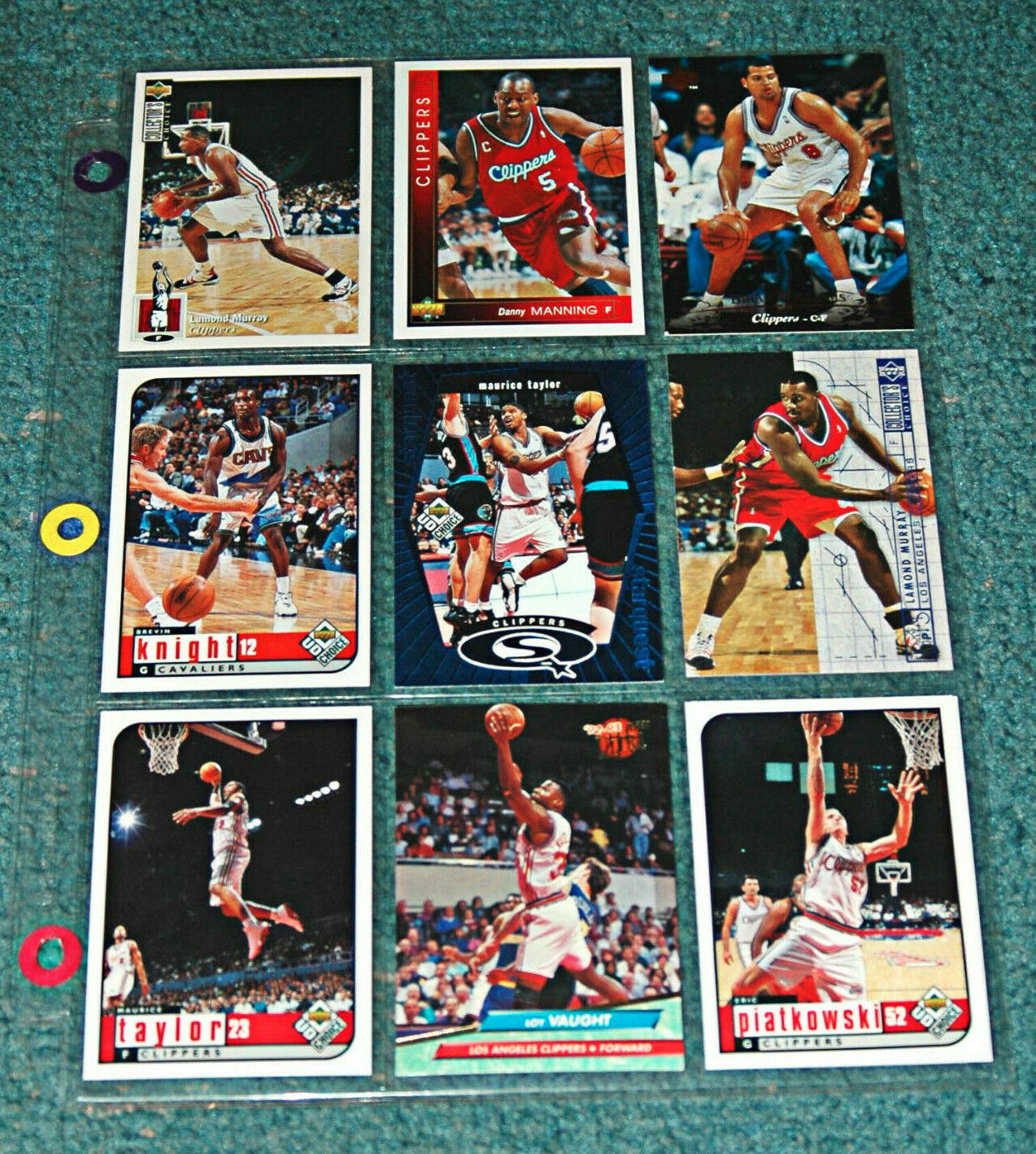 Upper Deck Topps Basketball Cards LOT 1992 - 1998 (63 Pieces VGC) Estate Find Без бренда - фотография #5