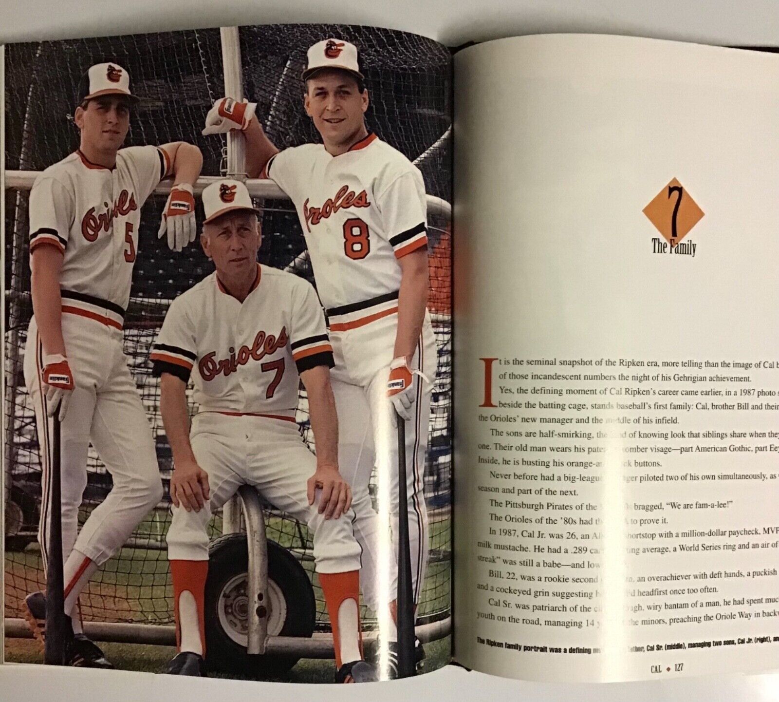 Cal Ripken, Jr-Celebrating The Career Of A Baseball Legend 2001 Hardcover  Без бренда - фотография #9