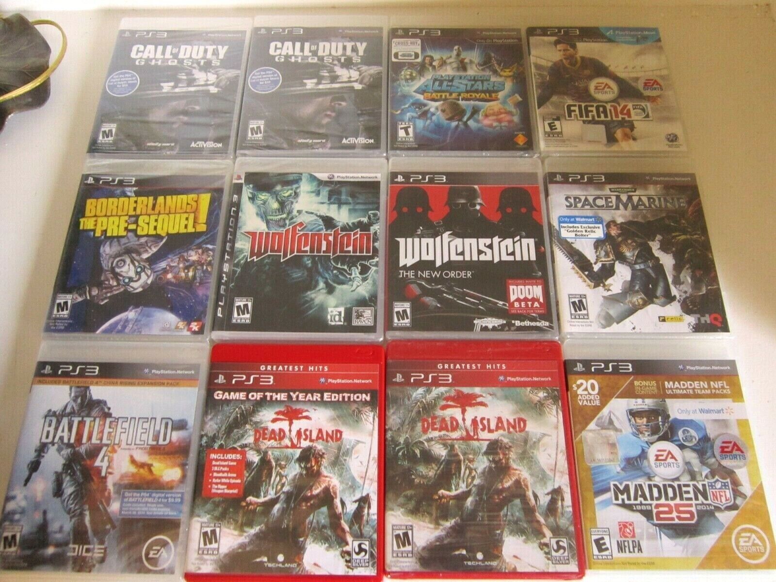 Lot of 42 Playstation 3 Games, Most are in excellent cond. Some New not opened. PlayStation Sony PlayStation 3 - фотография #4