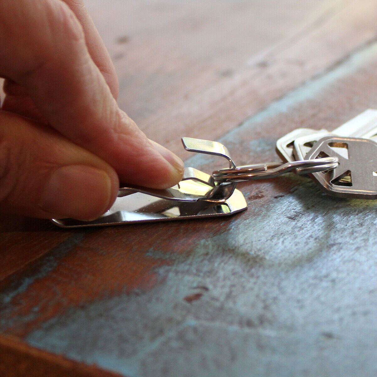 2 Pcs Secure Belt Clip Key Holder w Metal Hook & Heavy Duty 1 1/4" Keychain Ring Specialist ID SPID-9900 - фотография #8