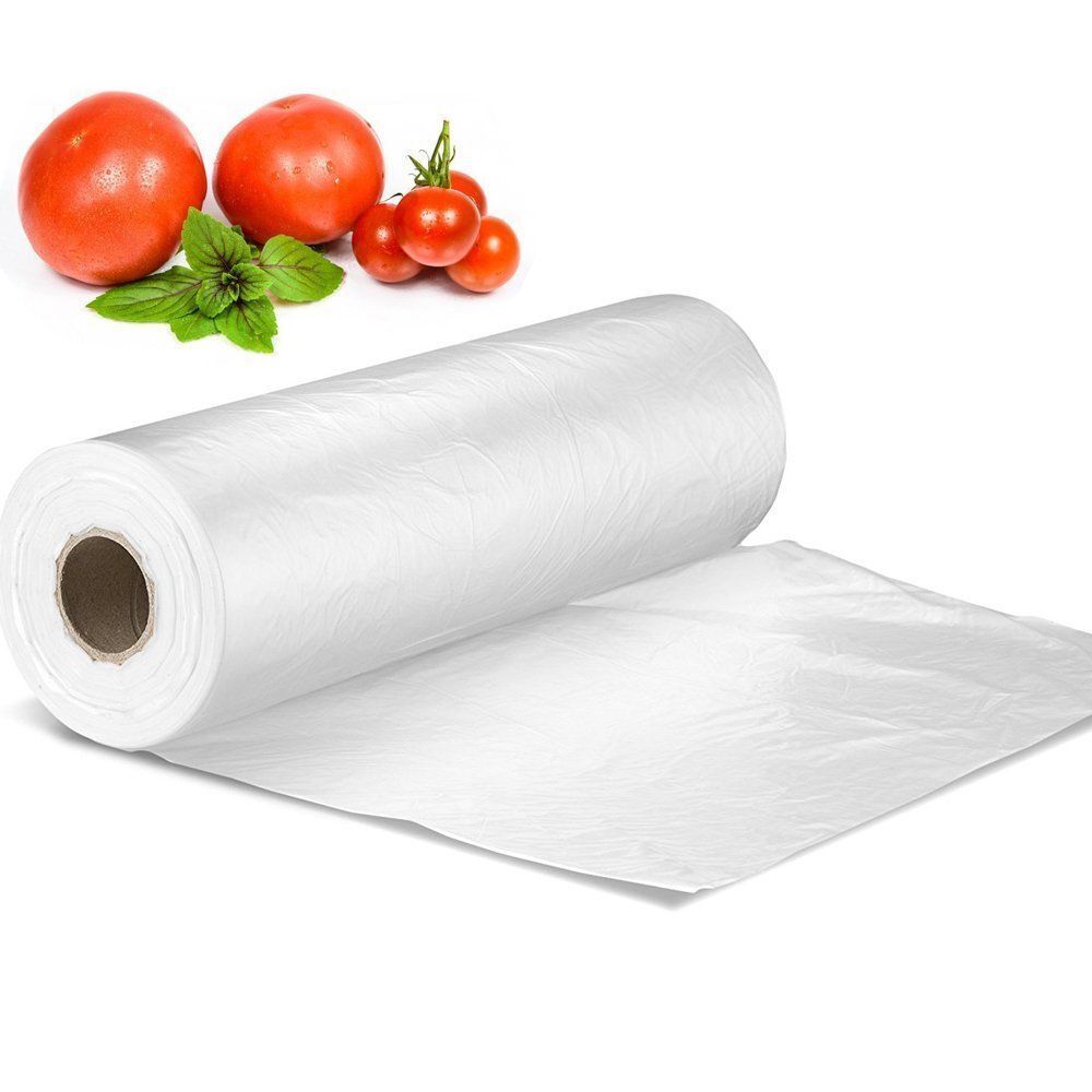 2 Roll 12 x 16 Plastic Clear Produce Bag Fruits Vegetable Food Storage 350/Rolls Unbranded Does Not Apply - фотография #4