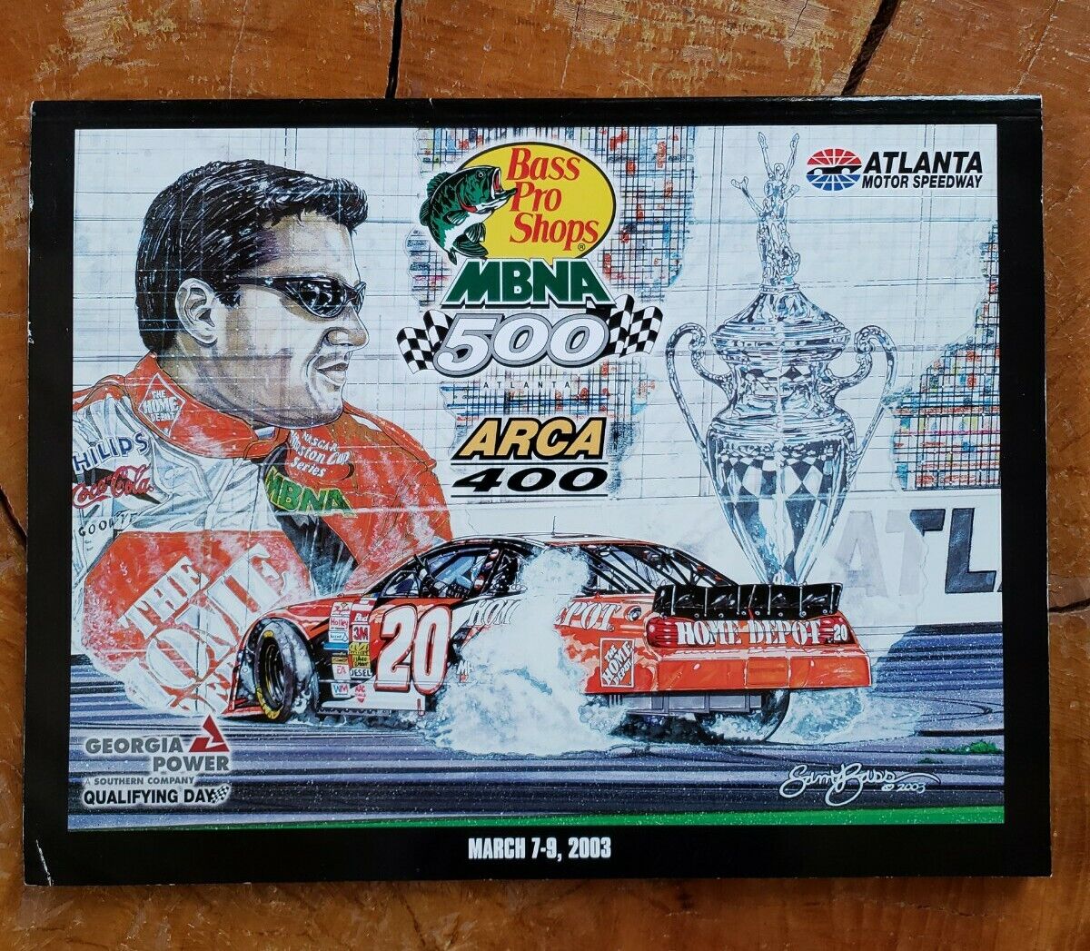 Lot! 7 NASCAR Souvenir Programs Atlanta Texas Dover Vegas Motor Speedway '03-'12 Без бренда - фотография #5