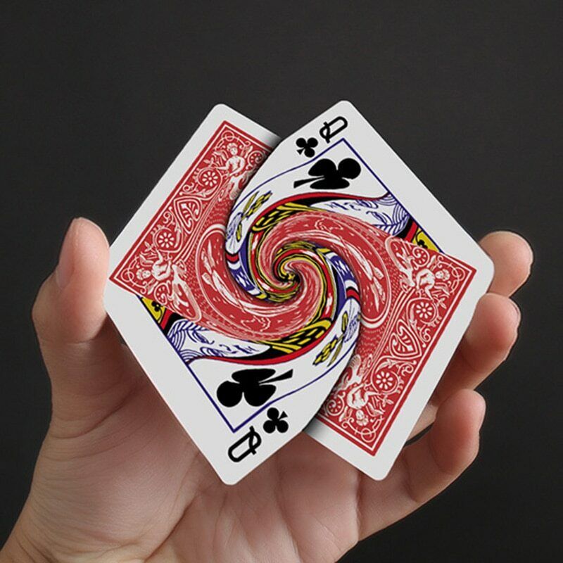 2pcs/lot Vortex by Dan Harlan Playing Card Magic Trick Magic Deck Props Magician Unbranded