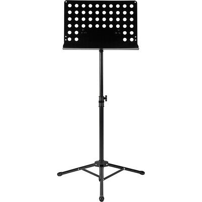 Musician's Gear Perforated Tripod Orchestral Music Stand, Black - 6 Pack Musician's Gear MST40-6PACK - фотография #3