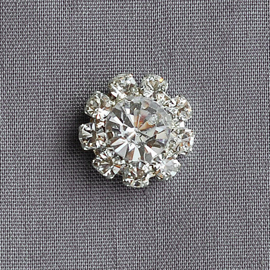 50 Assorted Rhinestone Button Brooch Embellishment Pearl Crystal Wedding Brooch  Your Perfect Gifts - фотография #10