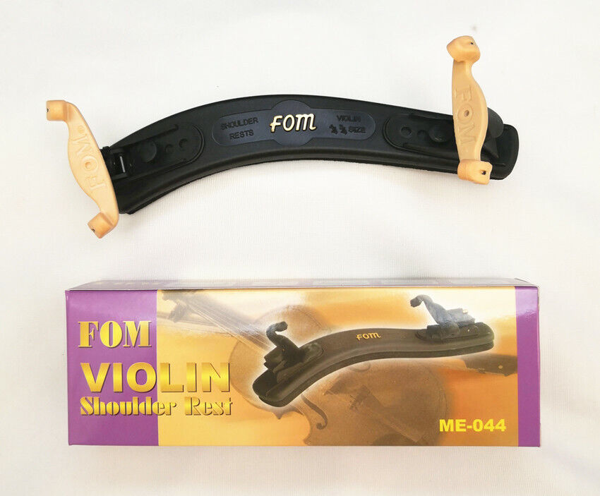 FOM Violin Shoulder Rest. Comfortable. Adjustable. 4/4-1/16 Unbranded Does Not Apply - фотография #3