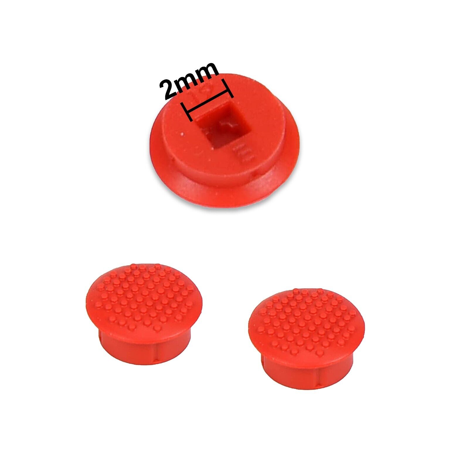 10 Pack Rubber Mouse Pointer Trackpoint Red Cap for Lenovo Laptop Generic TrackPoint - фотография #2