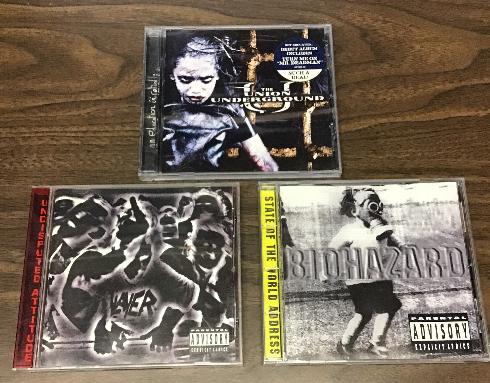 Mix CD Bundle - The Union Underground, Slayer, & Biohazard Без бренда