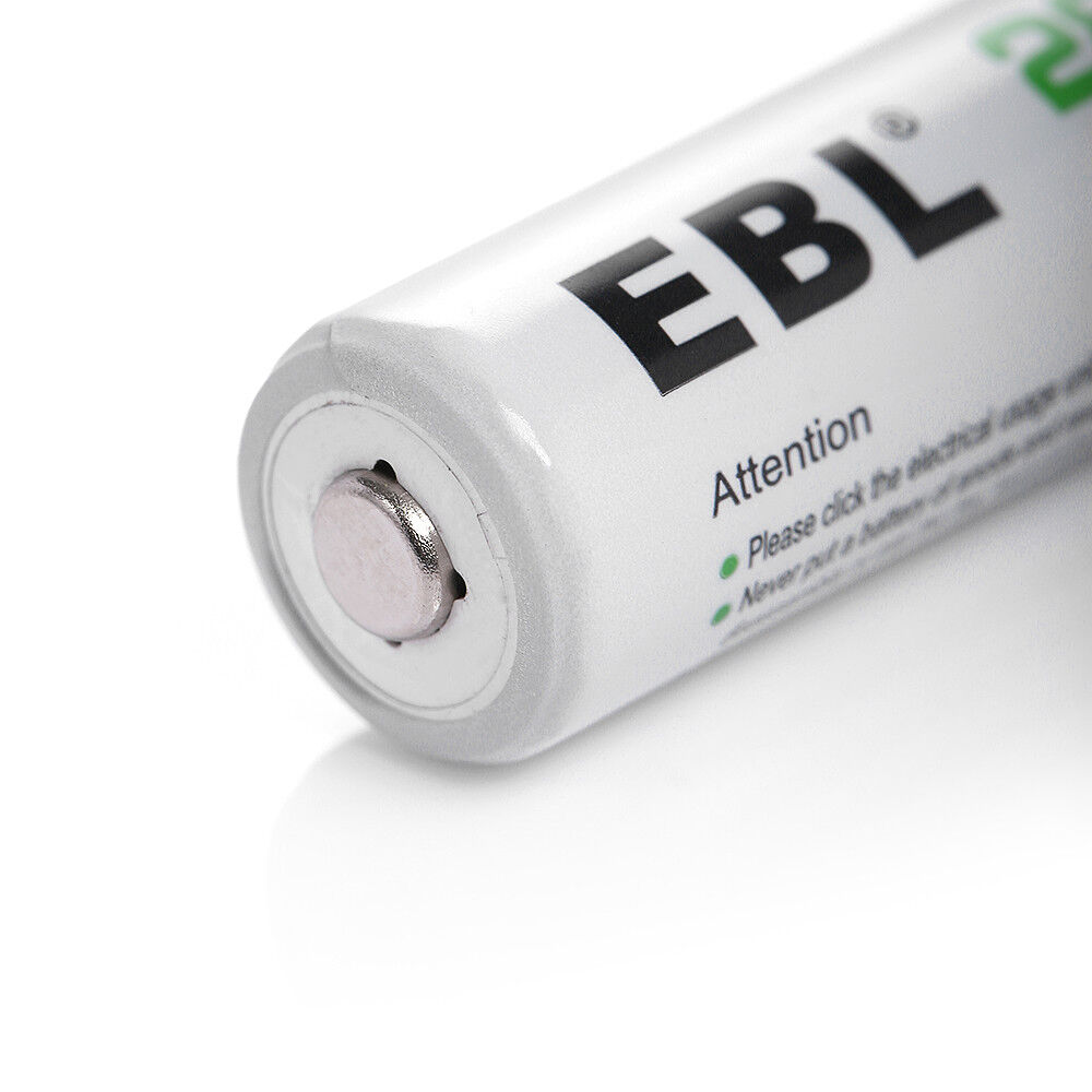 EBL AA AAA Rechargeable Batteries Ni-Mh 2800mAh 2300mAh 1100mAh 800mAh + Box Lot EBL 2A-3A-NIMH - фотография #7