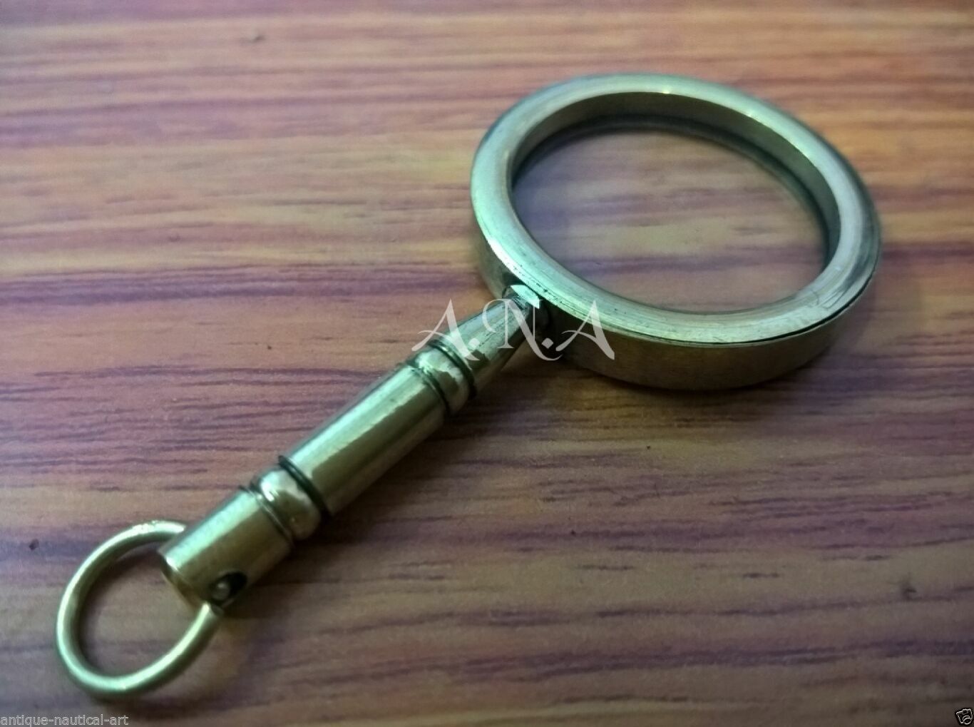 Lot Of 20 Pcs Brass Vintage Magnifier Key chain Collectible Magnifying Key Ring  Без бренда - фотография #5