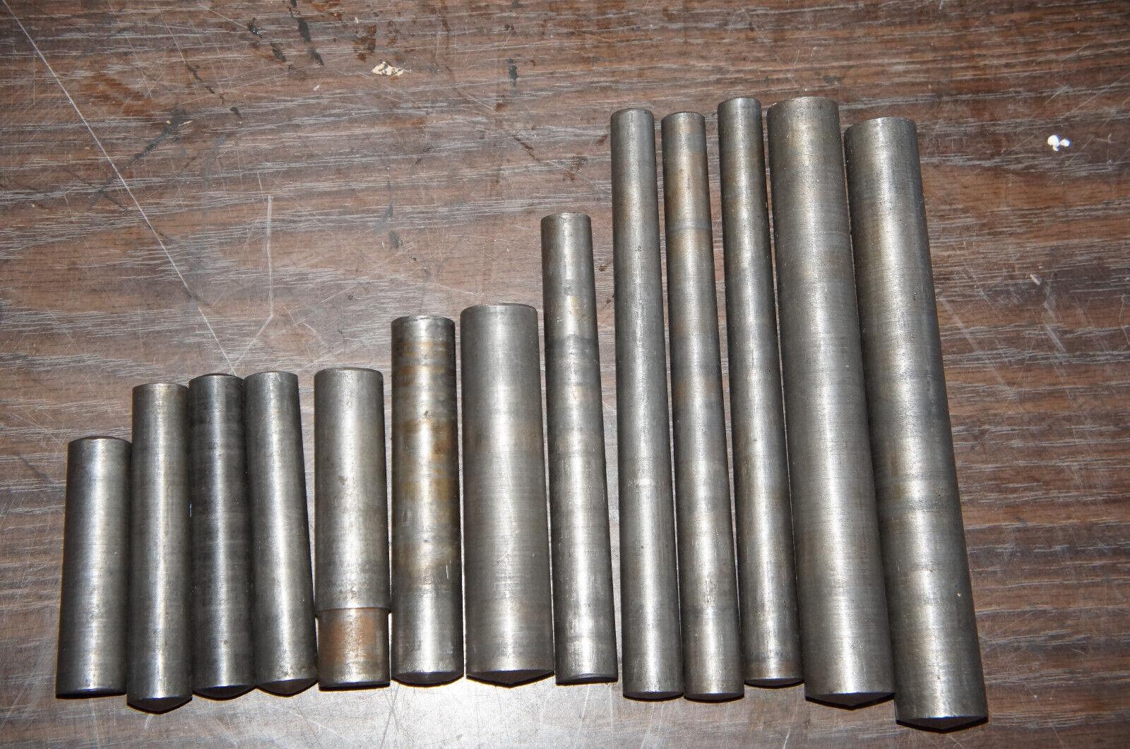 Lot of 13:  Tapered Steel Pins (Mandrels, Arbors, Drifts?) - Machine, Lathe Unbranded - фотография #3