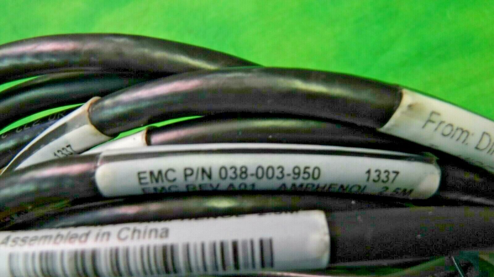 EMC 038-003-950  2.5M 3.125GB QSFP CABLE     LOT OF 2     @JAN EMC 038-003-950 - фотография #3