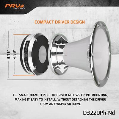 PRV Audio D3220Ph-Nd 2" Neodymium Horn Driver PRV Audio D3220Ph-Nd - фотография #5