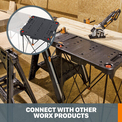 WX066 Worx Sidekick Portable Tailgate Work Table WORX WO7049 - фотография #5