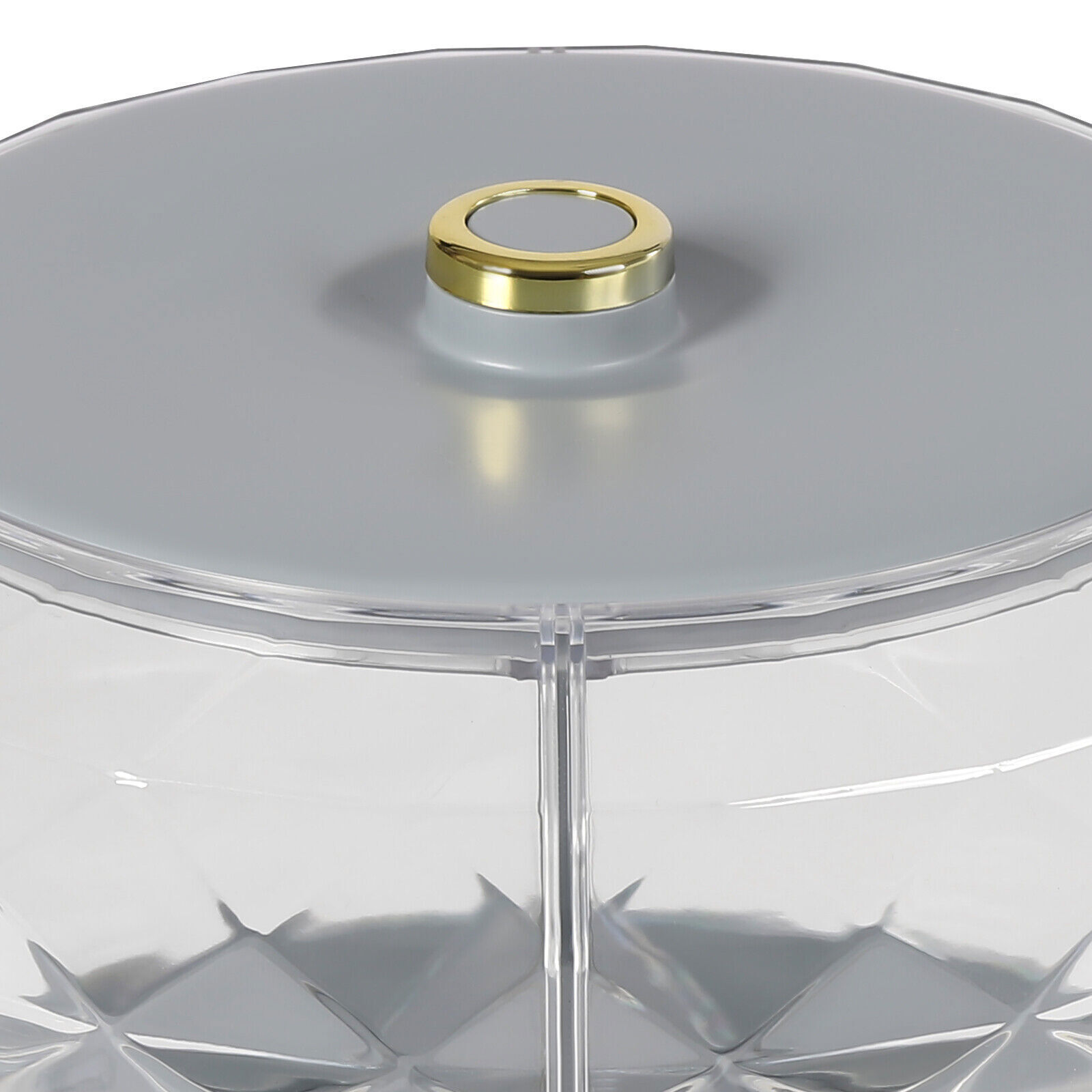 Rice Dispenser Dry Grain Food Storage Container Tank 6-Grid Rotating for Kitchen Unbranded N/A - фотография #8