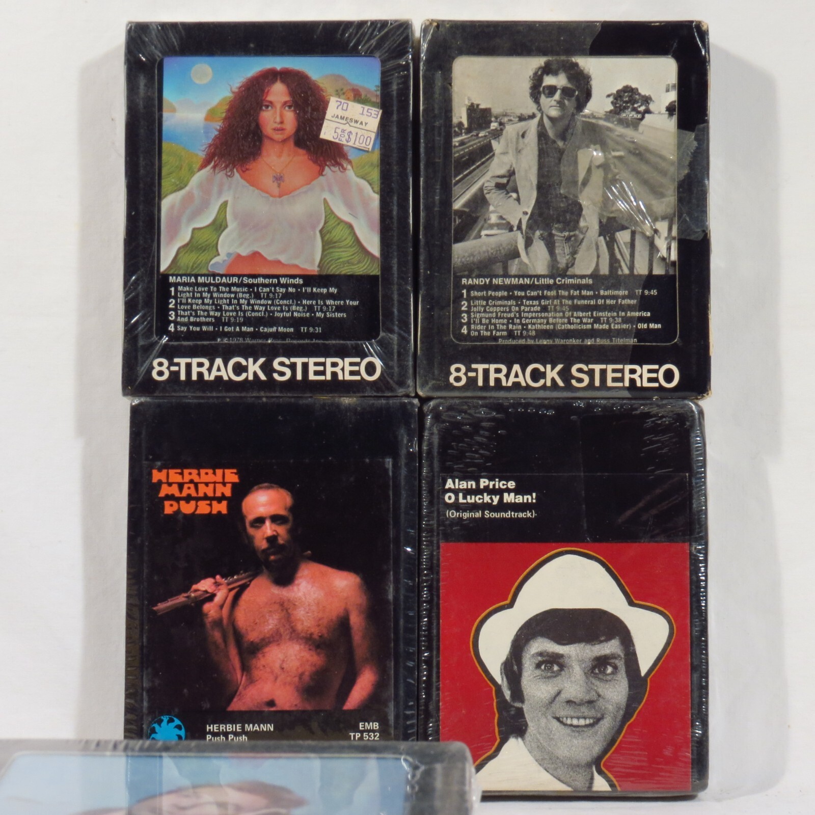 LOT of 20 (#3) US 8-Track tapes STILL SEALED - Rock, Soul, Folk, Jazz Без бренда - фотография #7