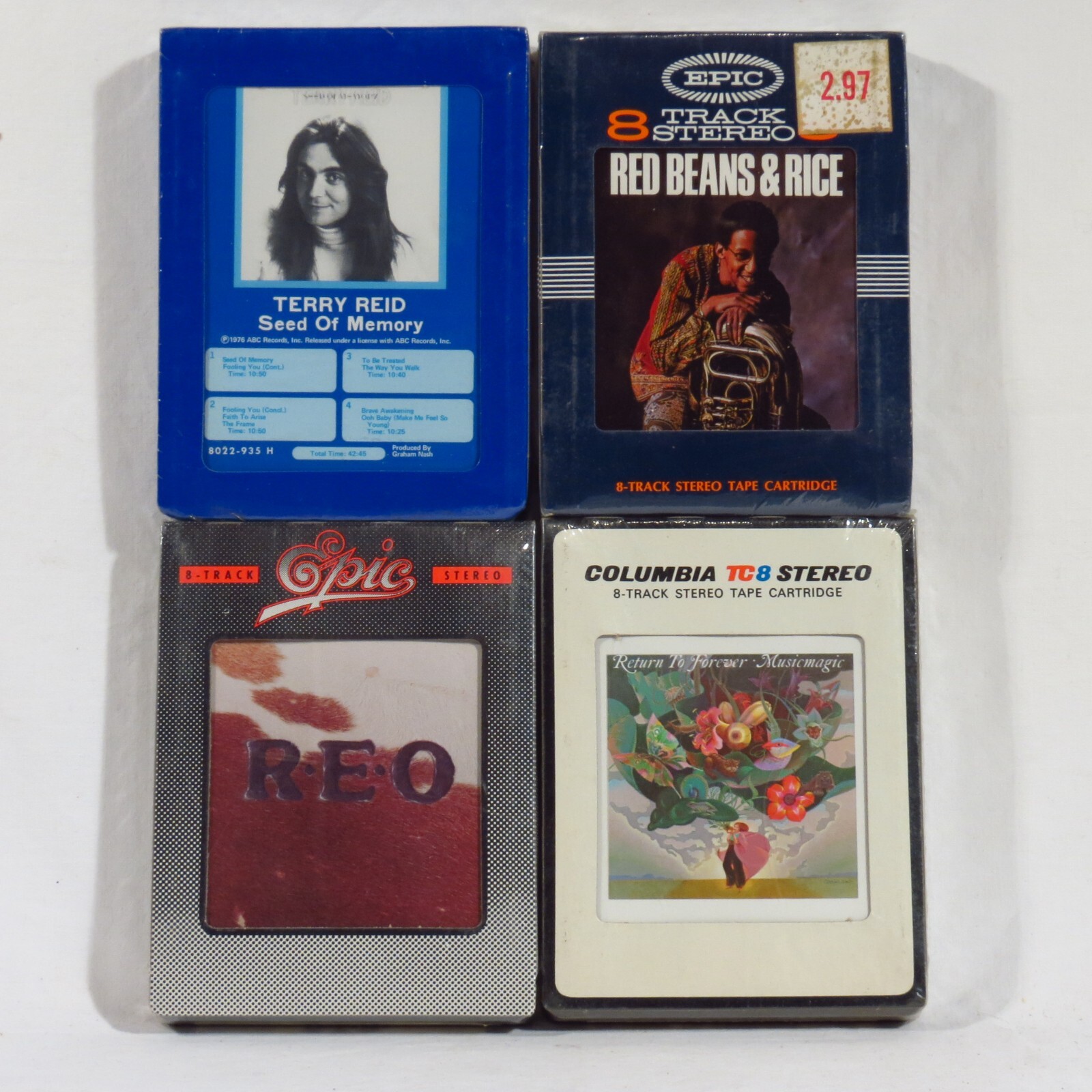 LOT of 20 US 8-Track tapes STILL SEALED - Rock, Soul, Folk, Jazz Без бренда - фотография #9