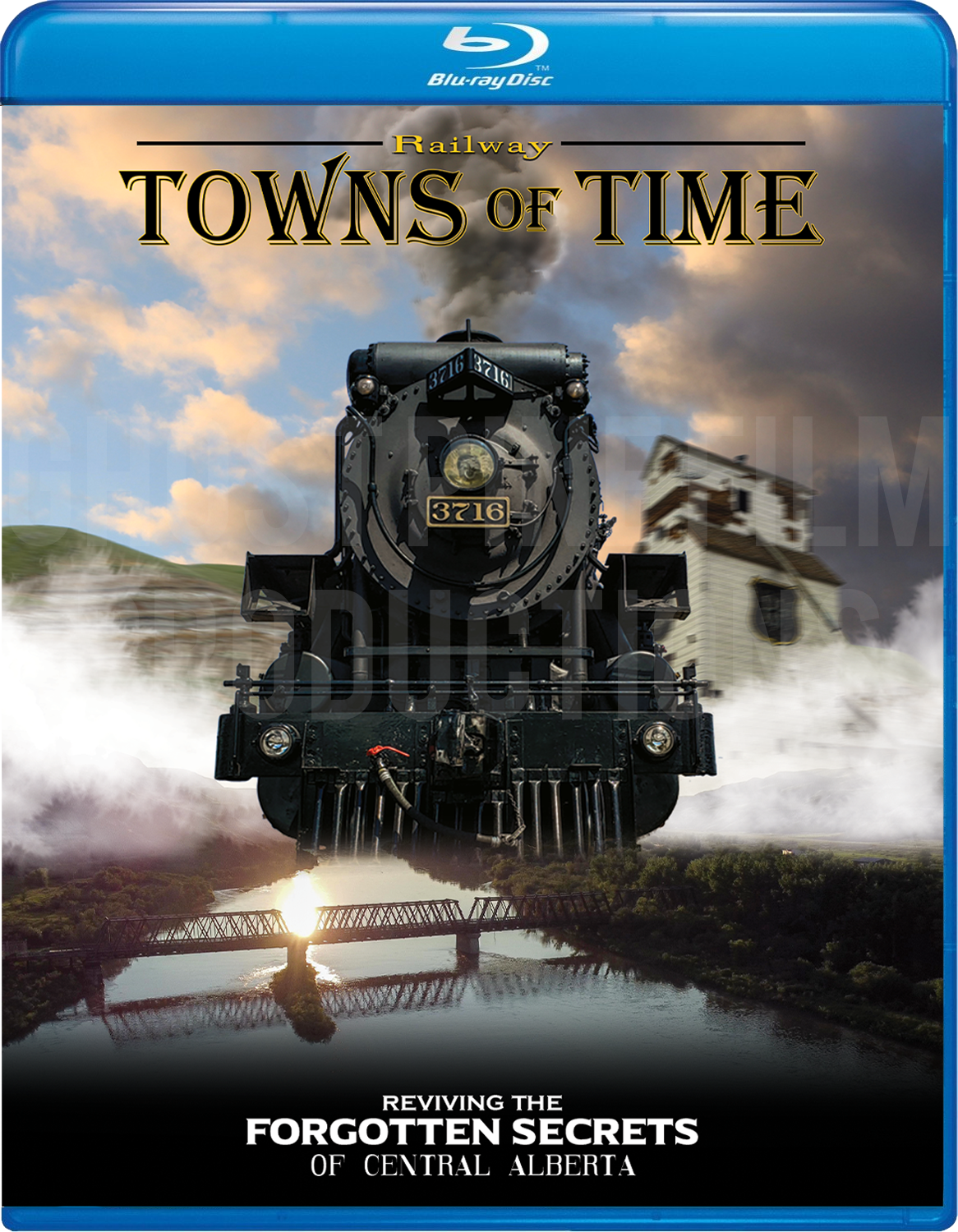 Canadian Pacific "Railway Towns of Time"-Ghost Pine Films Production Blu-Ray DVD Без бренда GPF-10-0001