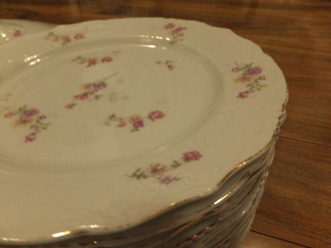 Antique set 56 pieces Two Leaf Clovers mark dinnerware dinner china collectible  Clover - фотография #4