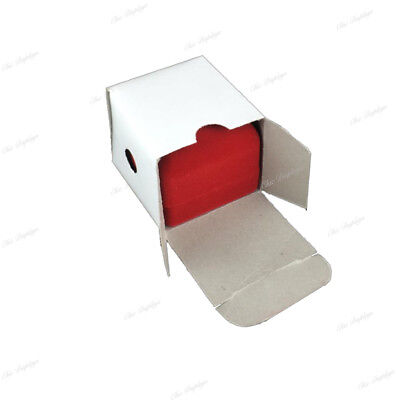 12pc Red Ring Gift Boxes Red Velvet Ring Boxes Jewelry Red Boxes Cufflinks Box  Unbranded - фотография #5