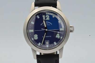 MÜHLE Nautical Instruments Automatic Men's Watch M1-26-40 Steel Top Condition MÜHLE Mill Teutonia
