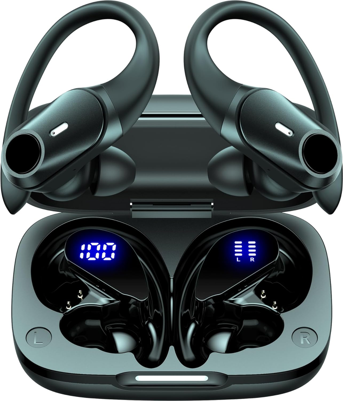 Ear Buds Bluetooth Headphones Wireless Earbuds 36Hrs Playback Wireless Charging  Does not apply