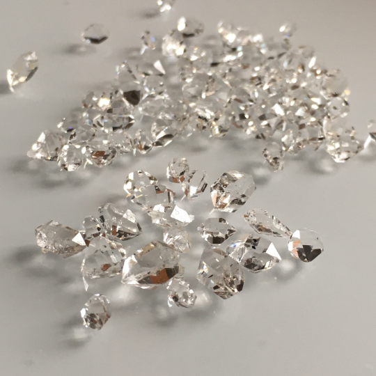 24 pcs Herkimer diamond crystals , 5 to 7 mm Без бренда - фотография #2