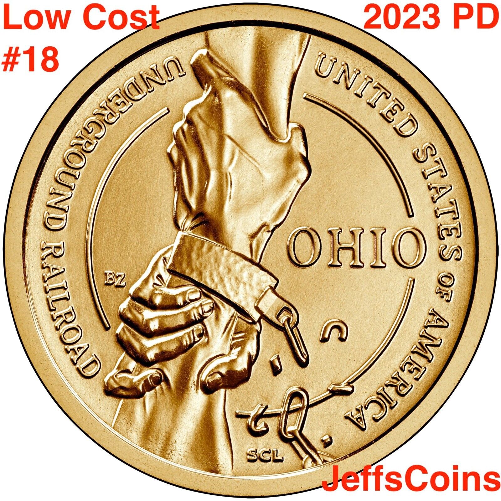 2023 PD Innovation Dollars All 8 Set OH IN LA MS Low Cost P D Railroad to Lung $ Без бренда - фотография #5