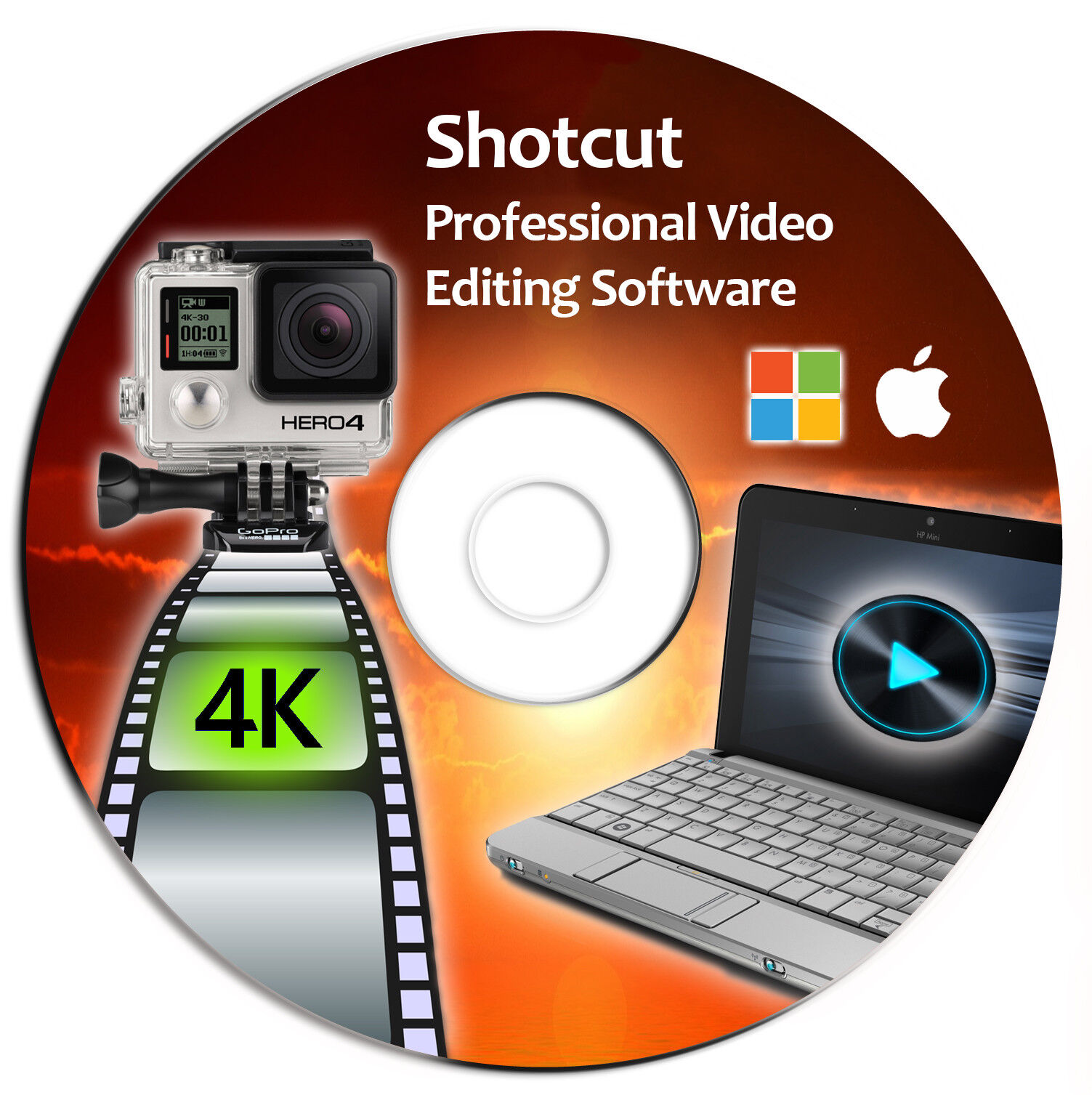 NEW 2018 Professional Digital Video Editing Software-Studio Program-Windows/Mac shotcut