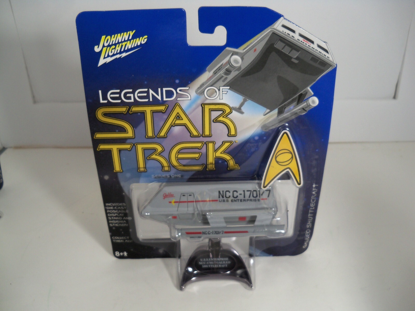 Johnny Lightning Legends of Star Trek Series 1 Set Lot of 5 Ships NEW Johnny Lightning - фотография #5