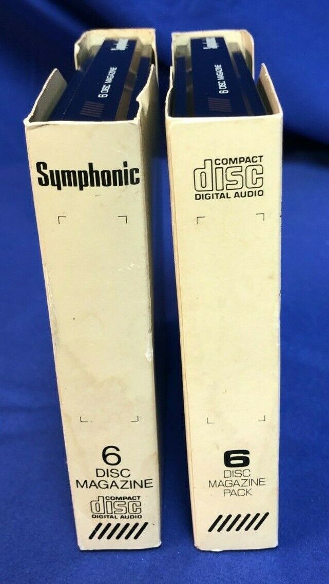 Symphonic 6DM-S, 6-Disc CD Magazines - LOT of 2 - RARE - Pre Owned Symphonic Does Not Apply - фотография #6