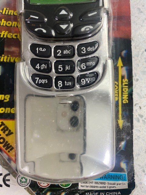 DUMMY NQKIA PHONE BATTERY OPERATED IN ORIGINAL PACKAGE Nokia Nokia 1800 - фотография #5