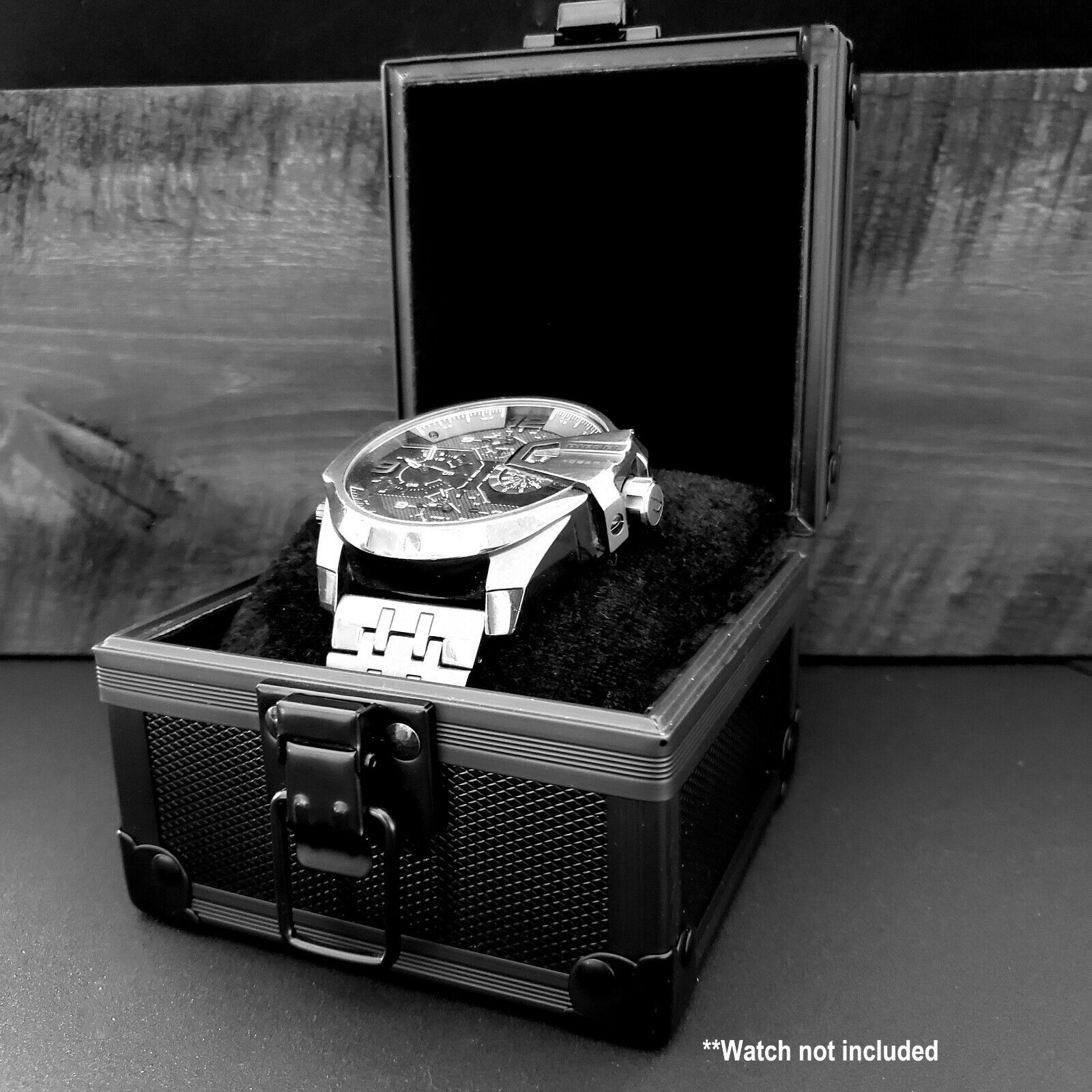BLACKSTATIC Tactical Style X Large Black Watch Box Set of 3 Blackstatic - фотография #5