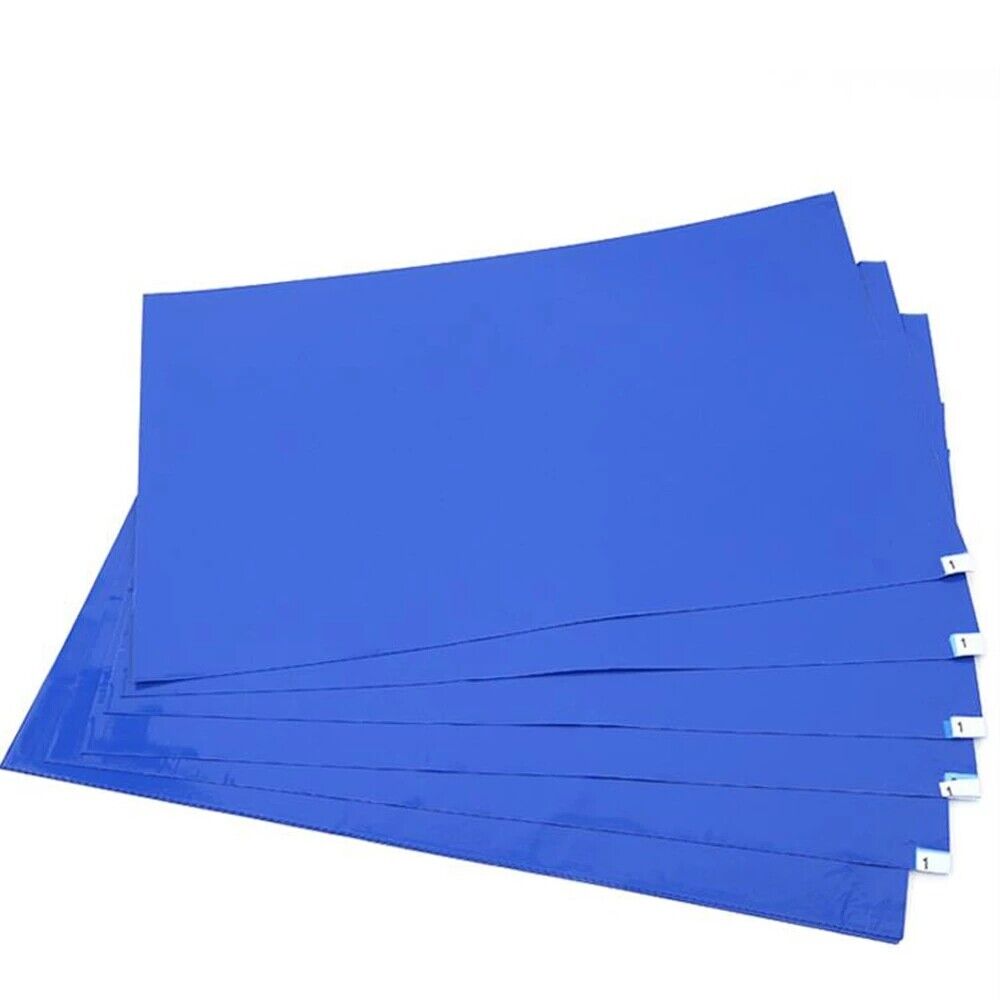 Sticky Mat Contamination Laboratory Clean Room Blue10 mats 300 Sheet Tacky  ZBMZB Mat