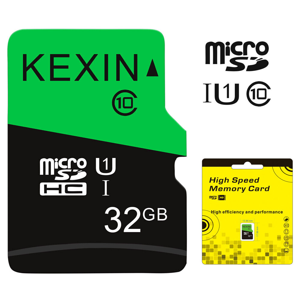 3Pack 32GB Micro SD TF Card SDHC Class 10 Flash Memory Card For Phone Camera Kexin - фотография #5