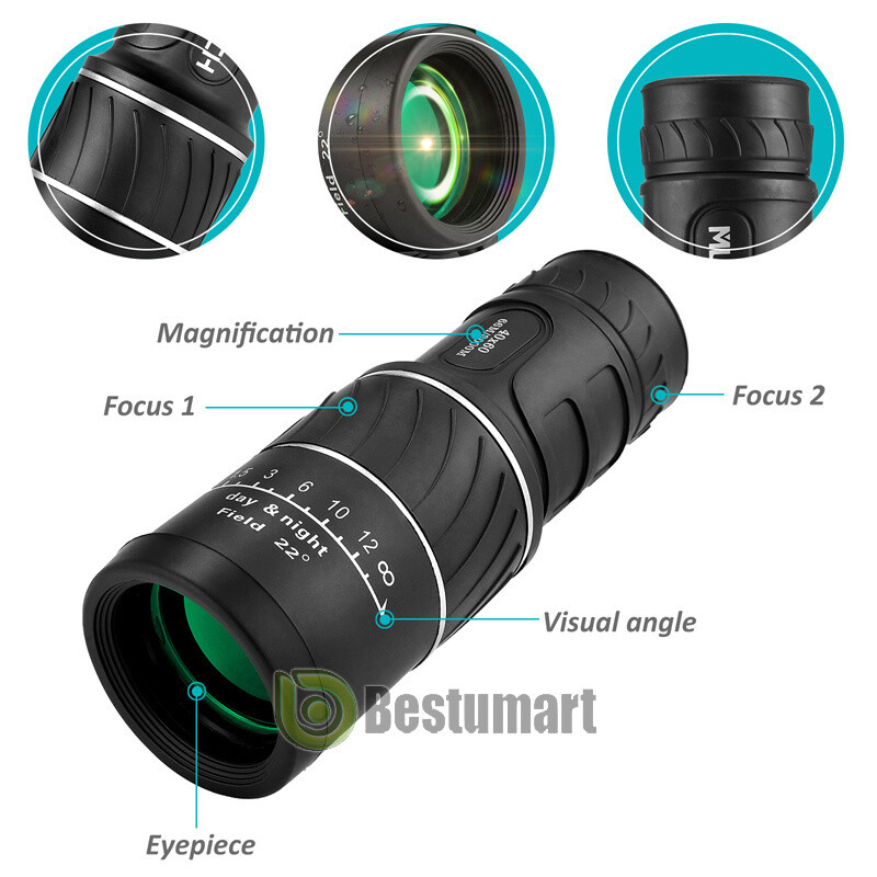 2x Day/Night Monocular 40X60 Optical Monocular Hunting Camping Hiking Telescope MUCH Does not apply - фотография #8