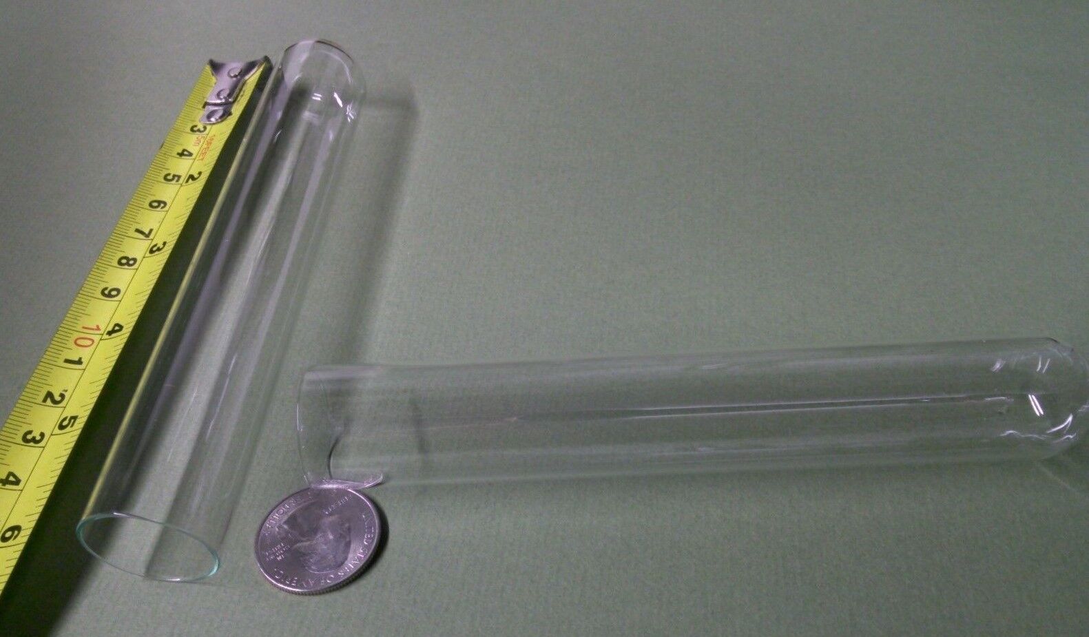 6 big NEW glass test tubes tube, Borosilicate (Pyrex equiv) large 25 x 150 Fisherbrand Does Not Apply - фотография #2